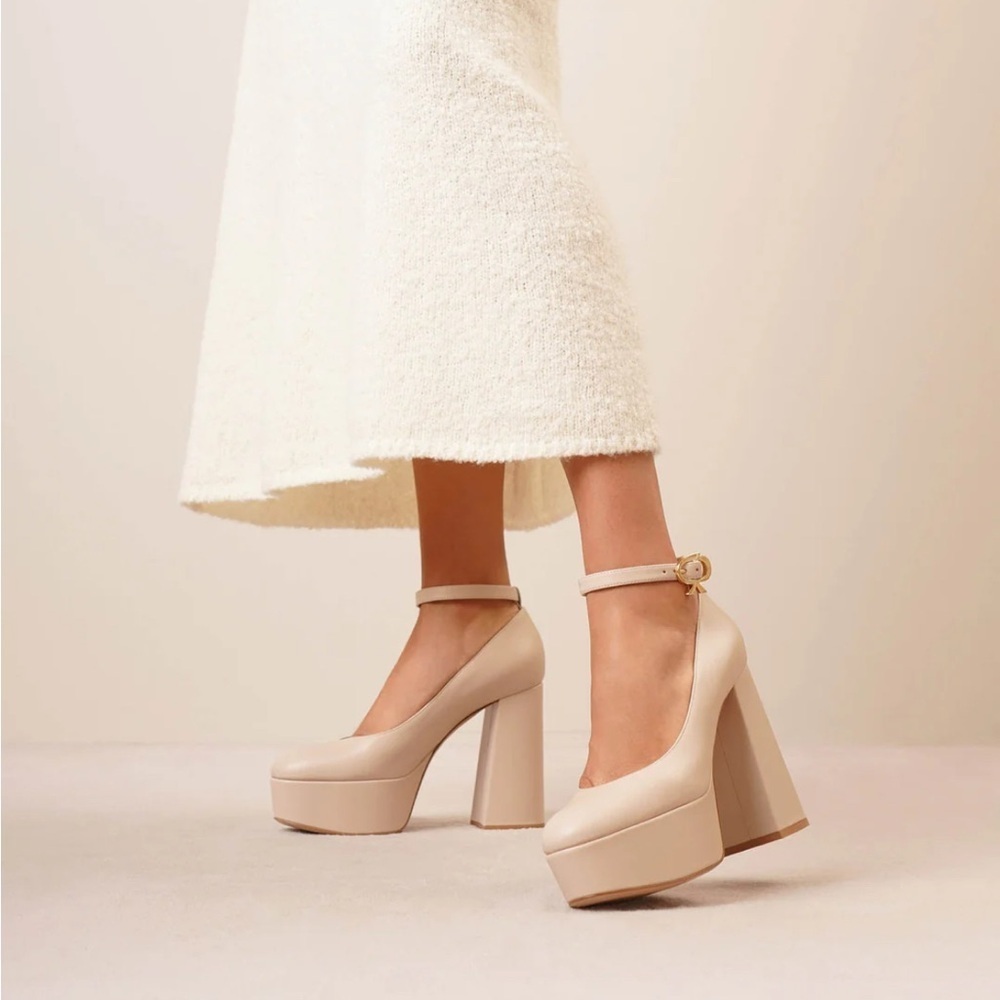 Circus NY Sam Edelman Women Rosa Pump Platform Chunky Block Heel Shoes Size 8.5 - Picture 14 of 14